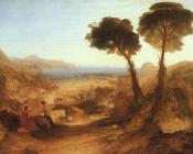 约瑟夫玛罗德威廉透纳 - The Bay of Baiae, with Apollo and the Sibyl